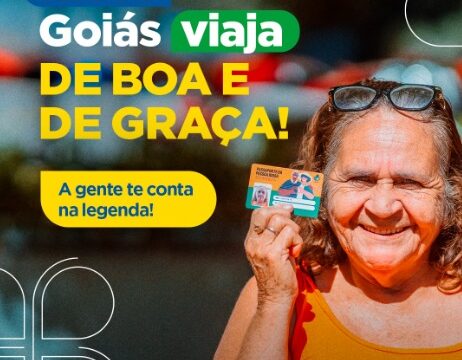 Se você tem 60 anos ou mais e renda de até 3 salários mínimos, pode garantir o seu e fazer até 4 viagens intermunicipais gratuitas por mês nos ônibus que circulam em Goiás.